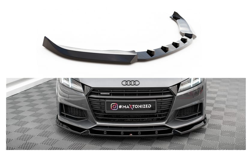 Splitter Audi TT 8S S-Line przód v.2