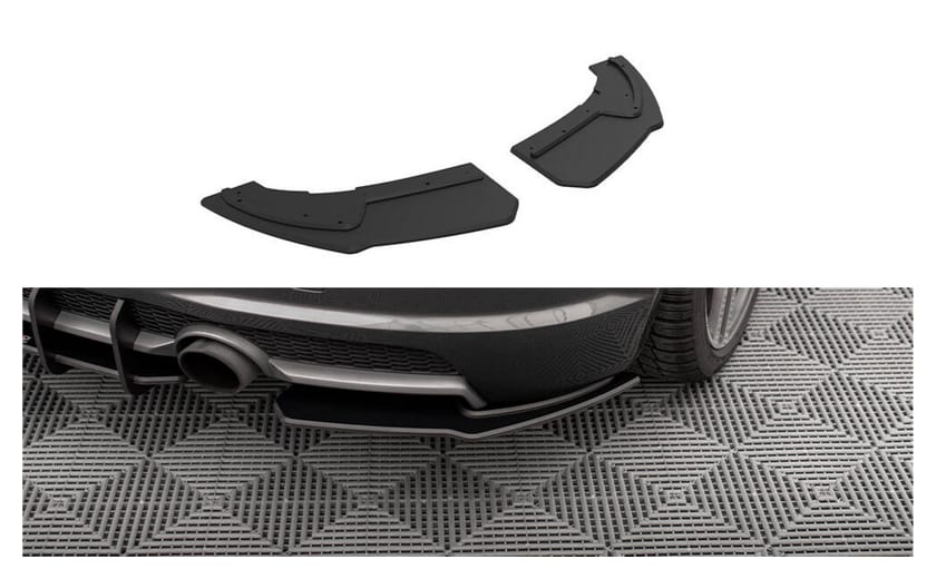 Splitter Audi TT 8S S-Line Tył Boczne Street Pro Black