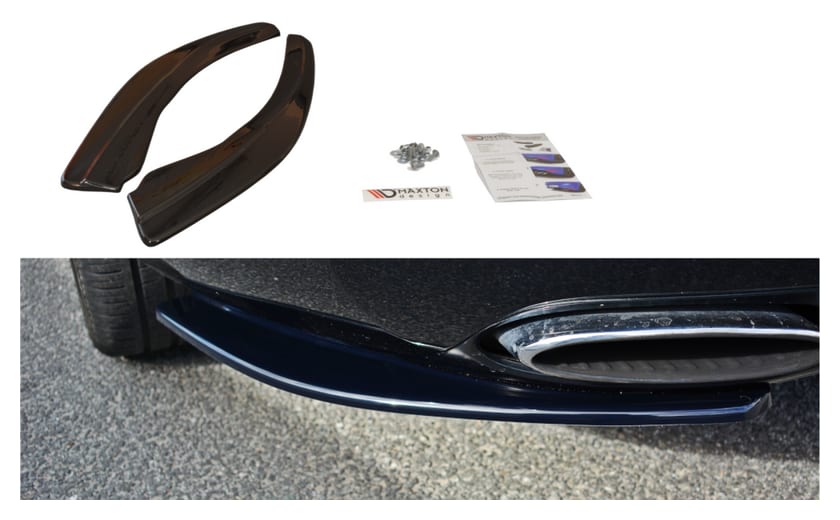Splitter Bentley Continental GT I Tył Boczne Gloss Black