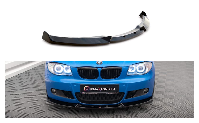 Splitter BMW 1 E87 Facelift M-Pack przód v.2
