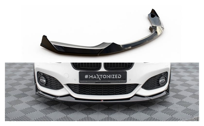 Splitter BMW 1 F20 Facelift M-Pack przód v.4 CSL Look