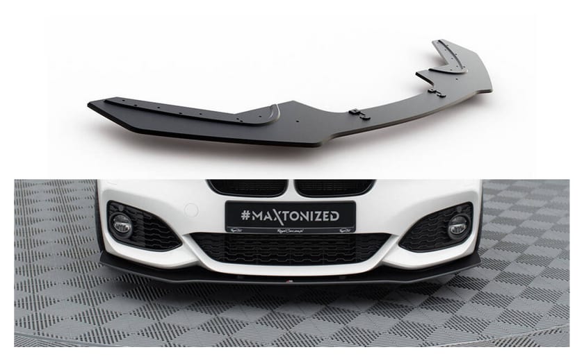 Splitter BMW 1 F20 Facelift M140i przód Racing Durability v.3 Black