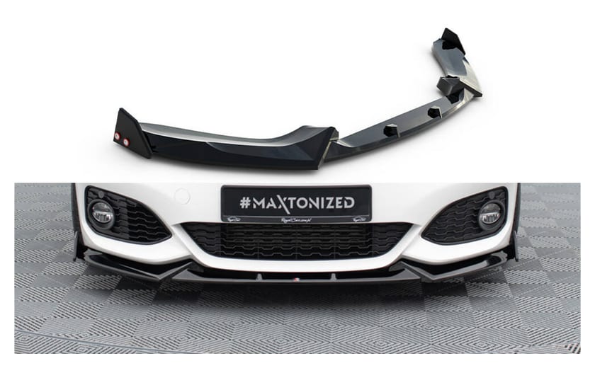 Splitter BMW 1 F20 M-Pack Facelift Przód v.5 + Flaps