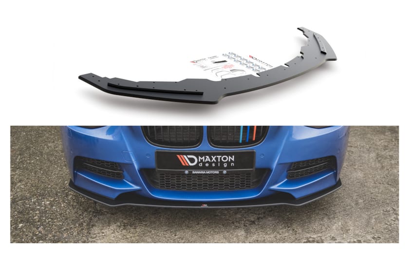 Splitter BMW 1 F20 M-Pack przód Racing Durability Black