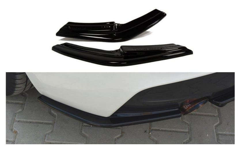 Splitter BMW 1 F20 Tył Boczne M-Power Gloss Black