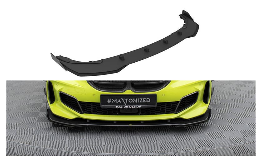Splitter BMW 1 F40 M-Pack Przód Pro + flaps Black-Red