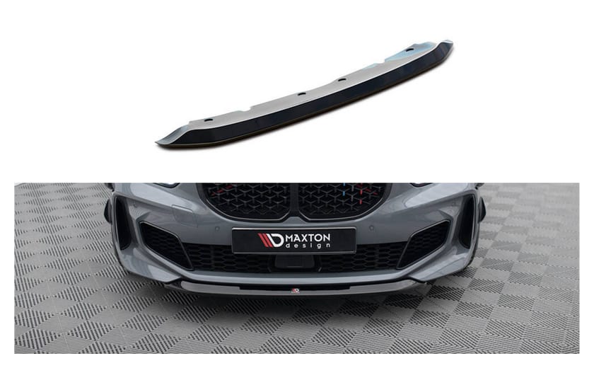 Splitter BMW 1 F40 M-Pack przód v.2 Gloss Black