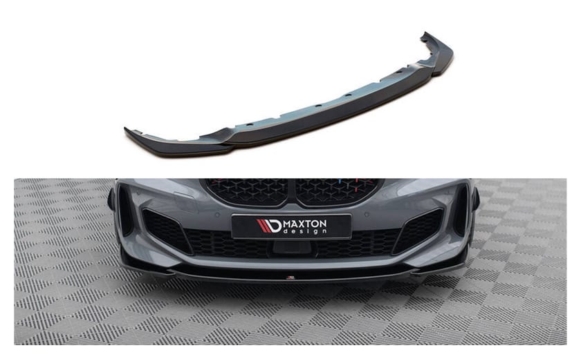 Splitter BMW 1 F40 M-Pack przód v.3 Gloss Black