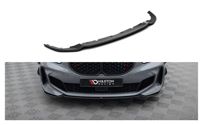 Splitter BMW 1 F40 M-Pack przód v.4 Gloss Black