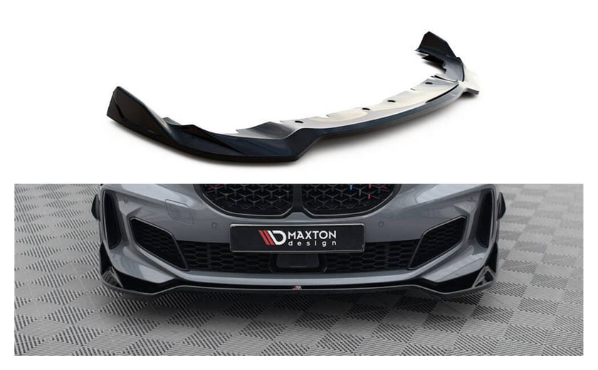 Splitter BMW 1 F40 M-Pack przód v.5 Gloss Black