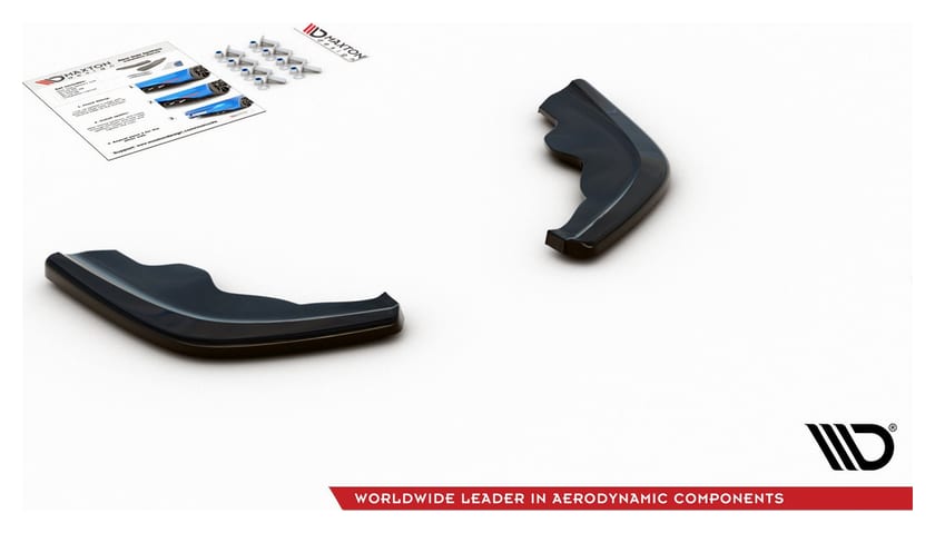 Splitter BMW 1 F40 M-Pack Tył Boczne v.1 Gloss Black