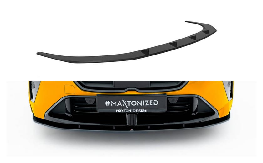 Splitter BMW 1 F70 M-Pack Przód Street Pro Black-Red