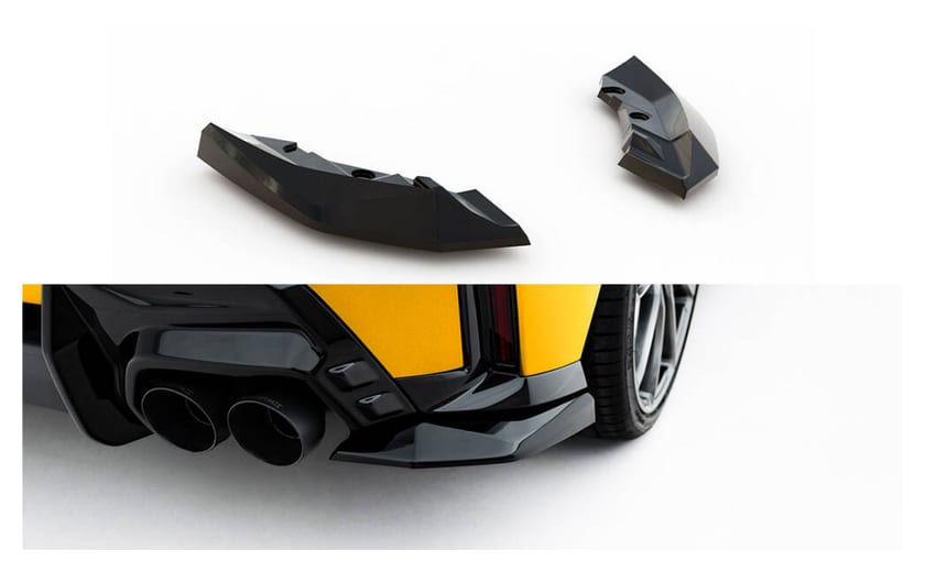 Splitter BMW 1 F70 M-Pack Tył Boczne v.2