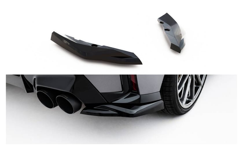 Splitter BMW 1 F70 Tył Boczna v.5