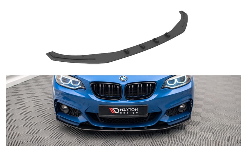 Splitter BMW 2 F22 M-Pack Przód Pro Black