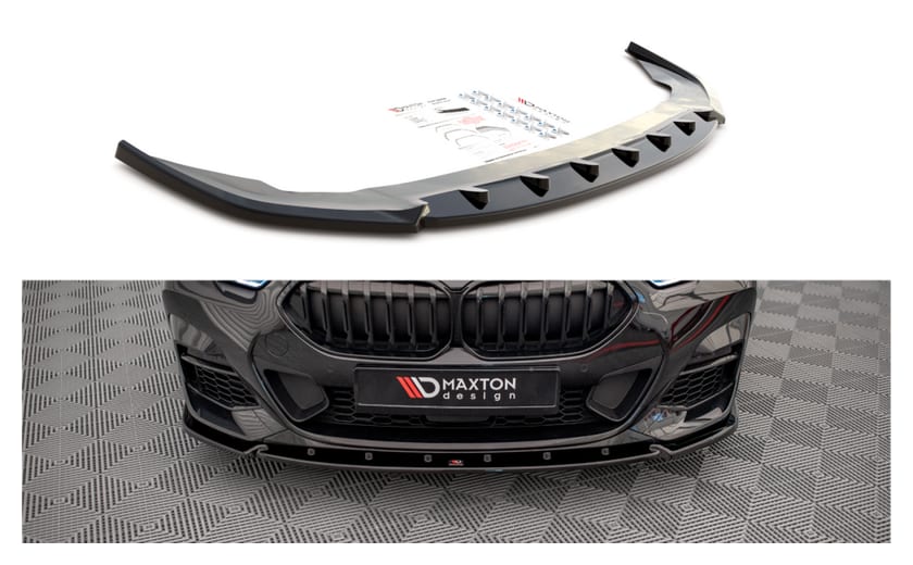 Splitter BMW 2 F44 M-Pack przód v.2 Gloss Black