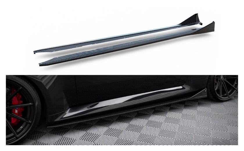 Splitter BMW 2 G87 M-Pack Bok Carbon