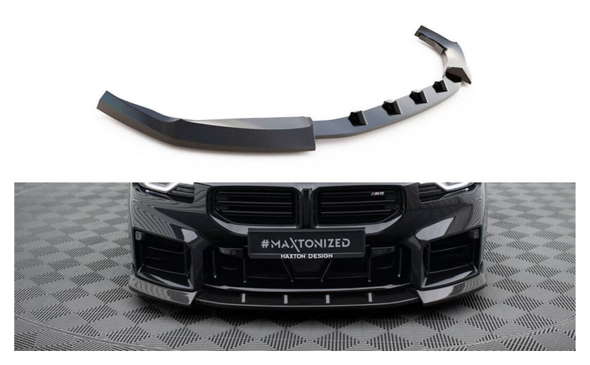 Splitter BMW 2 G87 M-Pack Przód v.2 Carbon