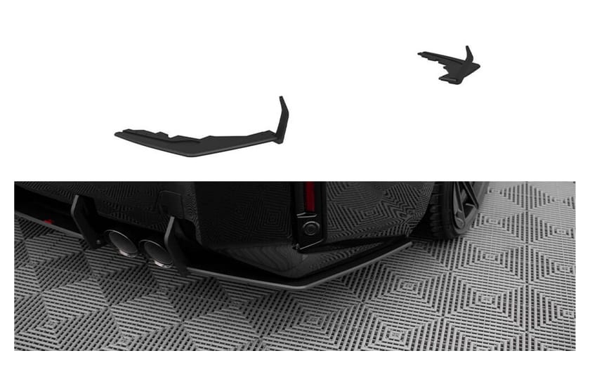 Splitter BMW 2 G87 M-Pack Tył Boczne Street Pro v.1 Black