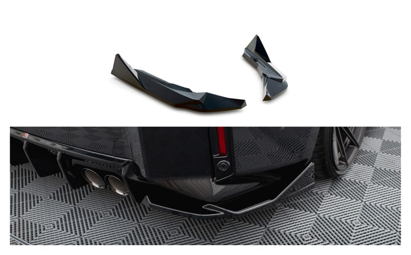 Splitter BMW 2 G87 M-Pack Tył Boczne v.4