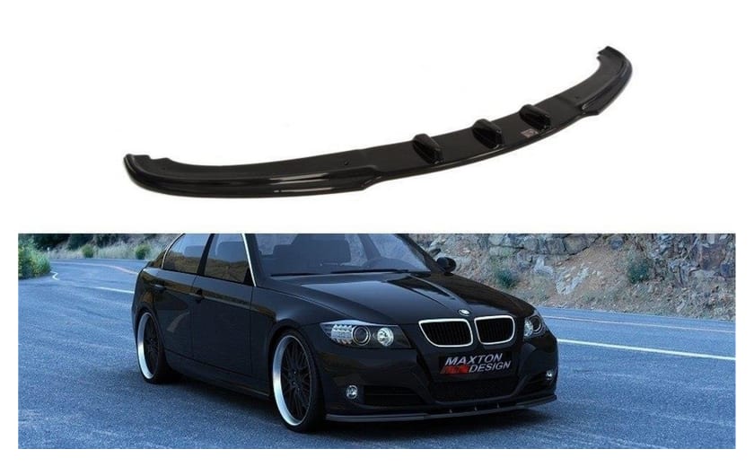 Splitter BMW 3 E90 E91 Facelift przód v.1 Gloss Black