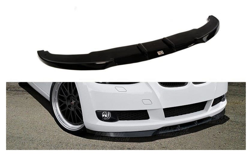 Splitter BMW 3 E92 E93 przód Gloss Black