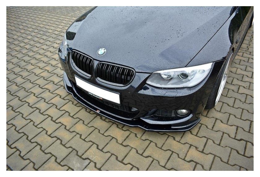 Splitter BMW 3 E92 Facelift M-Pack przód v.2 Gloss Black