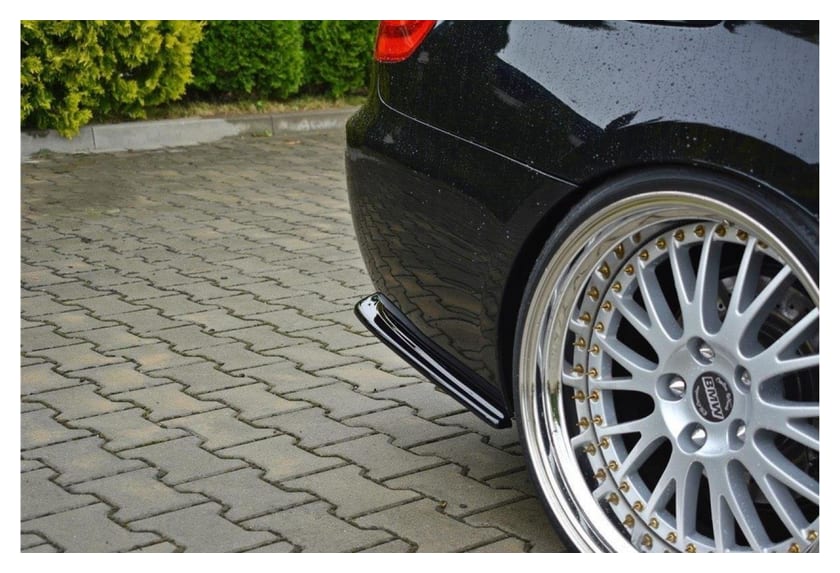 Splitter BMW 3 E92 Facelift M-Pack Tył Boczne Gloss Black