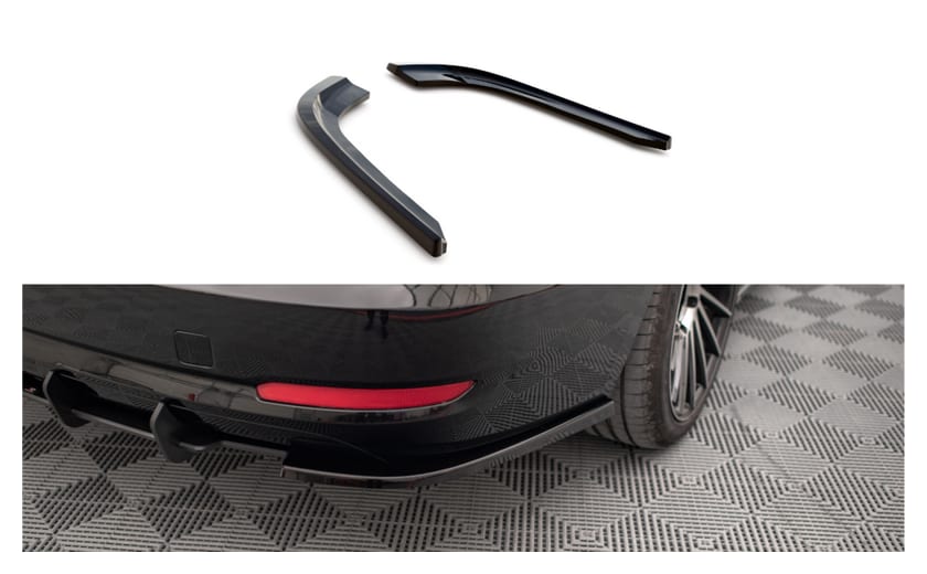 Splitter BMW 3 F34 Tył Boczne Gloss Black