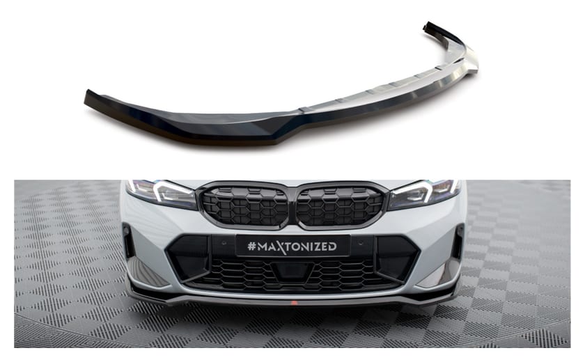 Splitter BMW 3 G20 G21 Facelift M-Pack przód v.2 Gloss Black