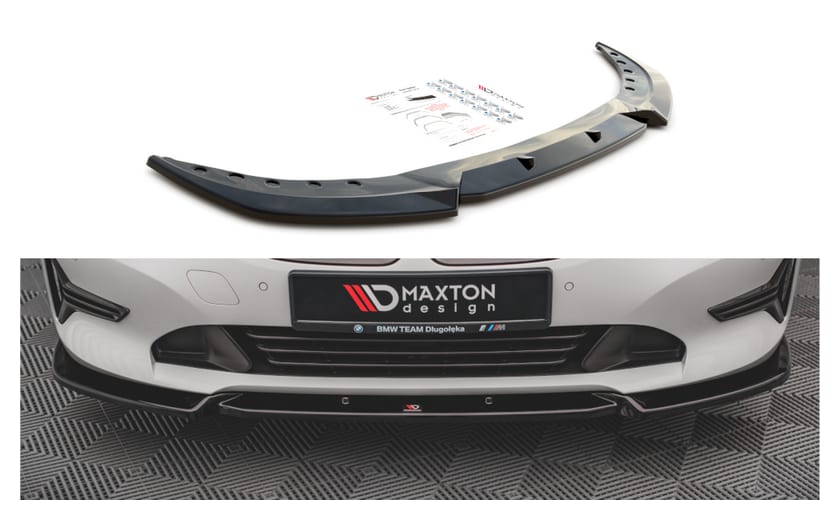 Splitter BMW 3 G20 G21 przód v.1 Gloss Black