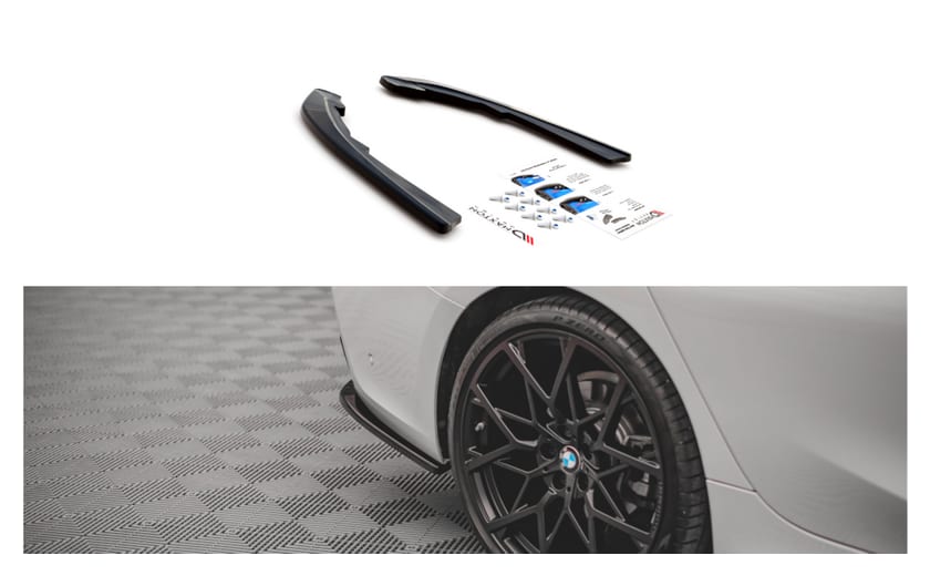 Splitter BMW 3 G20 G21 Tył Boczne Gloss Black
