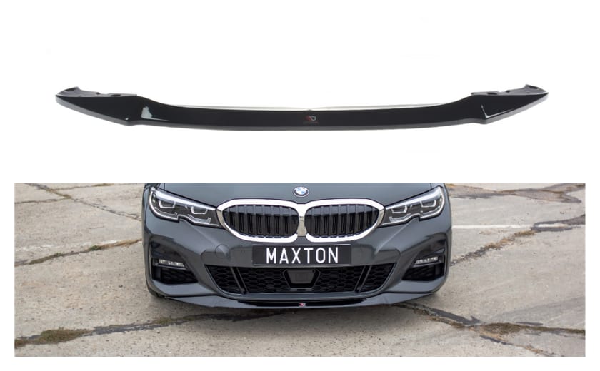 Splitter BMW 3 G20 M-pack przód v.1 Gloss Black
