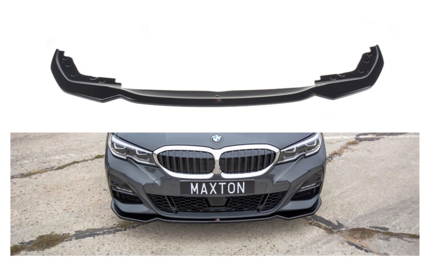 Splitter BMW 3 G20 M-pack przód v.2 Gloss Black