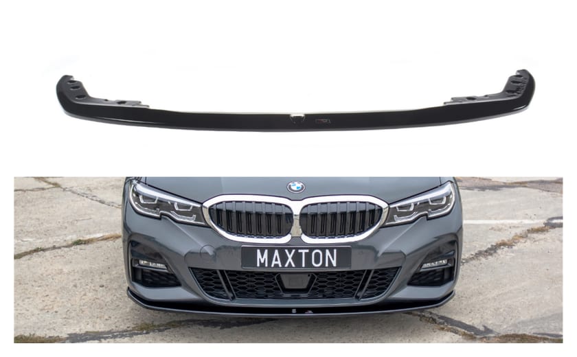 Splitter BMW 3 G20 M-pack przód v.3 Gloss Black