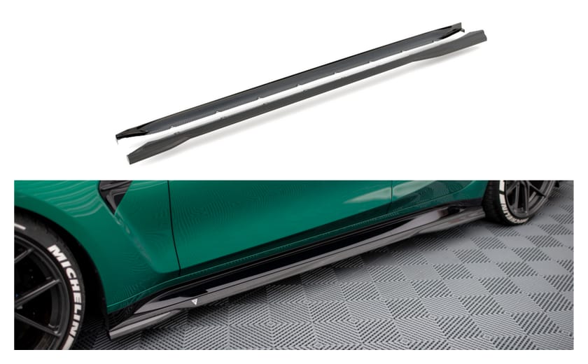 Splitter BMW 3 G80 M-Pack Bok Carbon