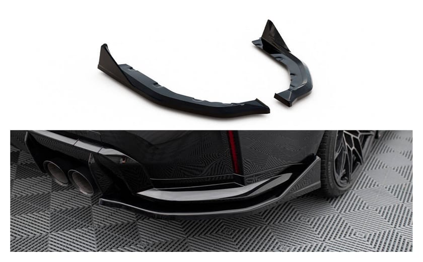 Splitter BMW 3 G80 M-Pack Tył Boczne v.4 CSL Look