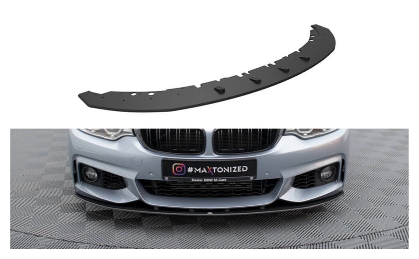Splitter BMW 4 F32 F36 F33 M-Pack Przód Pro Black-Red