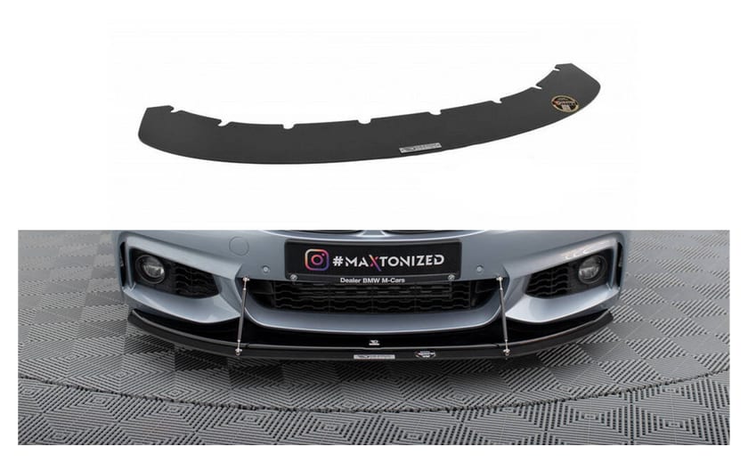 Splitter BMW 4 F32 F36 F33 M-Pack przód Racing v.2