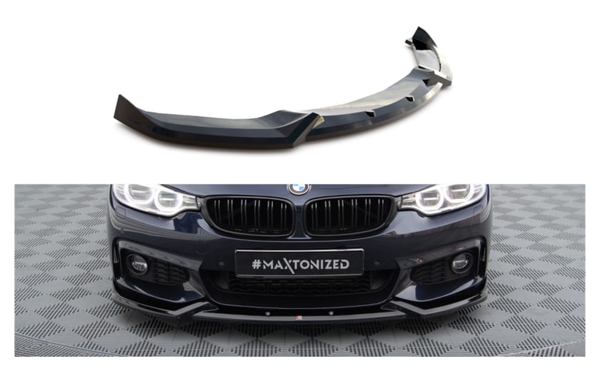 Splitter BMW 4 F32 F36 F33 M-Pack przód v.5