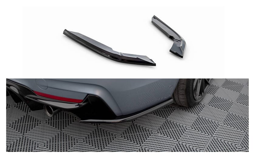 Splitter BMW 4 F32 M-Pack Tył v.4