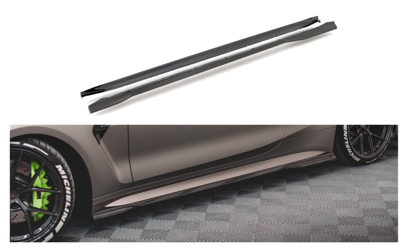 Splitter BMW 4 G82 M-Pack Bok Carbon