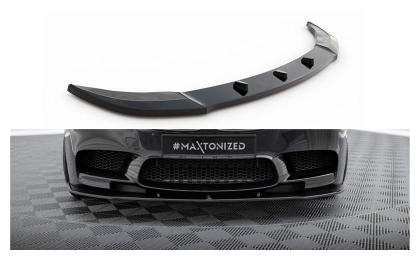 Splitter BMW 5 F10 F11 M-Pack przód Gloss Black