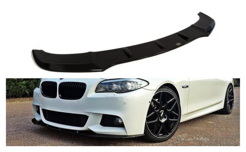 Splitter BMW 5 F10 F11 M-Pack przód v.1 Gloss Black