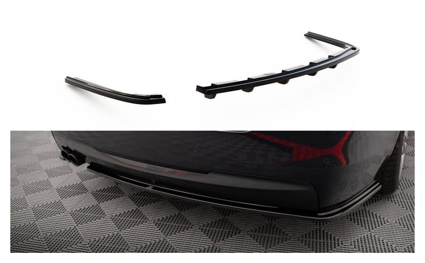 Splitter BMW 5 F10 M-Pack Tył Gloss Black
