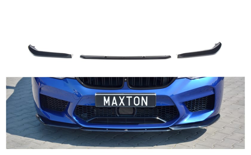 Splitter BMW 5 F90 M-Pack przód v.2 Gloss Black