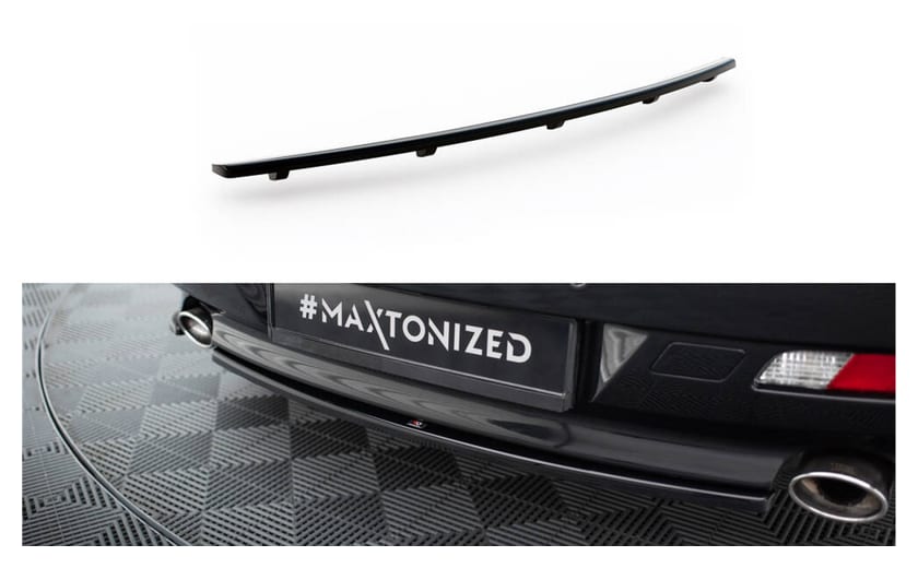 Splitter BMW 6 E63 E64 Tył Środkowy z Dyfuzorem