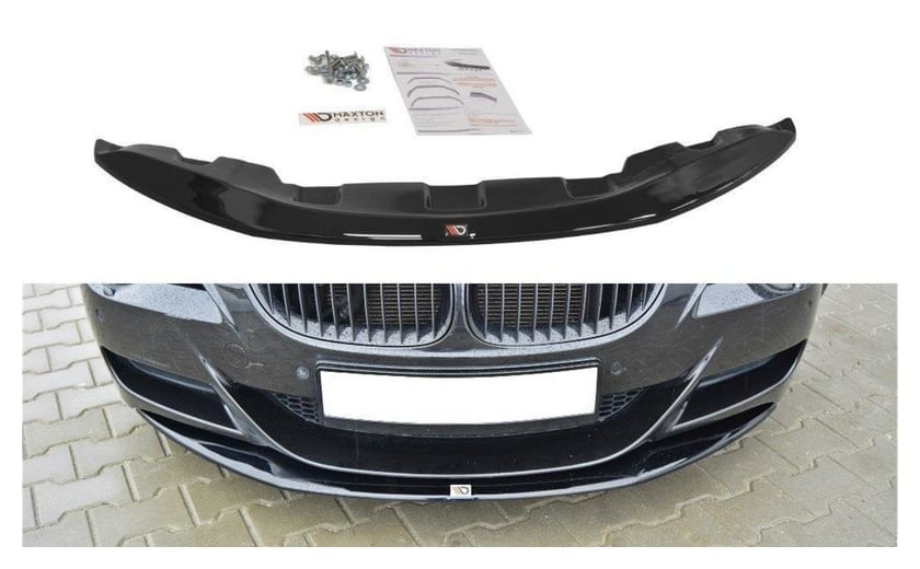 Splitter BMW 6 E63 M-Pack przód v.1 Gloss Black