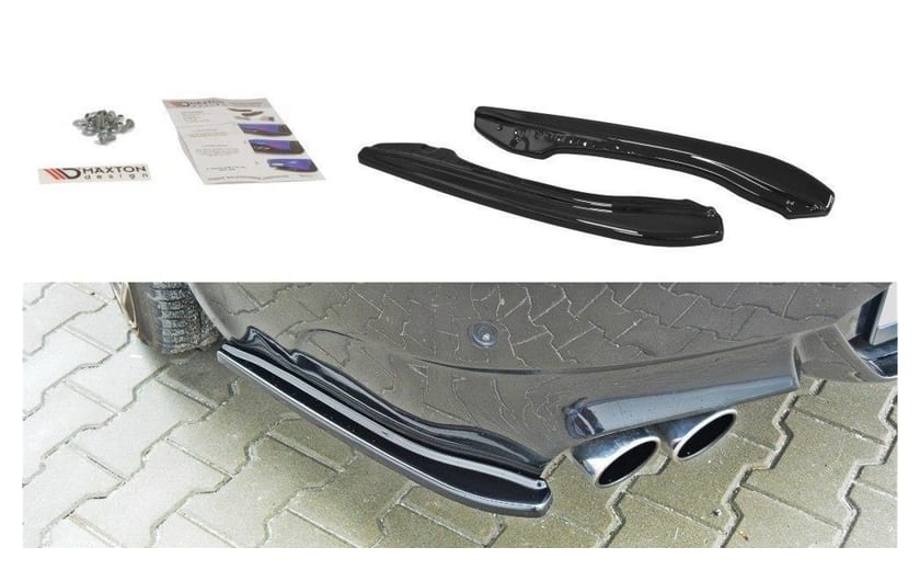 Splitter BMW 6 E63 M-Pack Tył Gloss Black