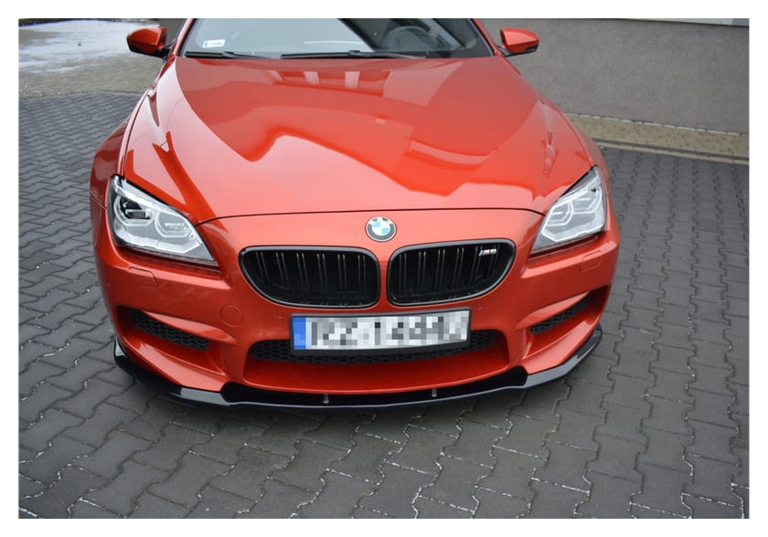 Splitter BMW 6 F06 F13 F12 przód v.1 Gloss Black